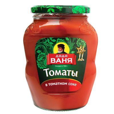 Дядя Ваня Томаты в т/с неочищ. 680гр. *8 с/б
