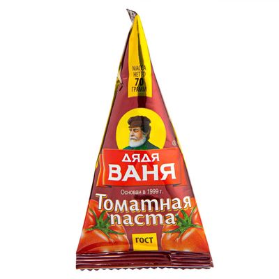 Дядя Ваня Томатная паста 70гр *24 картон