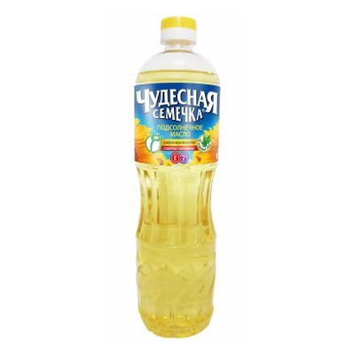 Масло Чудесная Семечка под. раф. 0,9л.*15