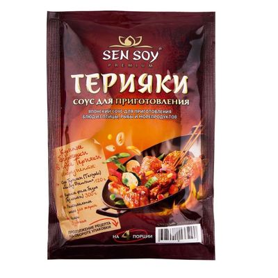 СЭНСОЙ для приготовления Соус Терияки (Teriyaki) 120гр.*15