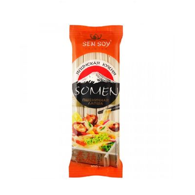 СЭНСОЙ Лапша Пшеничная (Somen) 300гр.*24