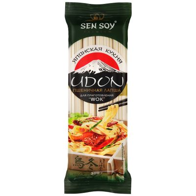 СЭНСОЙ Лапша Пшеничная (Udon) 300гр.*24