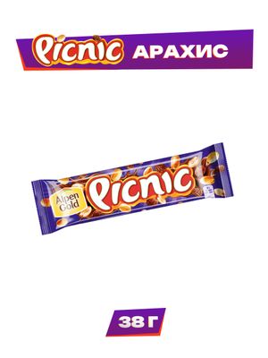 Шоколадный батончик Picnic 38г