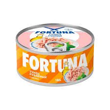 Тунец FORTUNA  рубленый в масле  185гр.*12 ключ