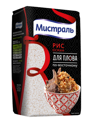 Мистраль Рис Осман для плова по-восточному 500гр*12