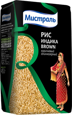 Мистраль Рис Индика Brown 450*12