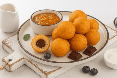 Шарики творожные с шоколадной начинкой, 3 кг