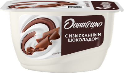 Продукт творожный Даниссимо Браво шоколад 6,7% 8*130г