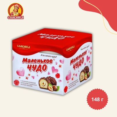 Набор ваф.конфет Славянка Маленькое чудо глаз. слив.118 г (9)