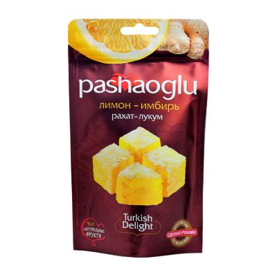 Рахат-Лукум "Pashaoglu" лимон-имбирь 150 г