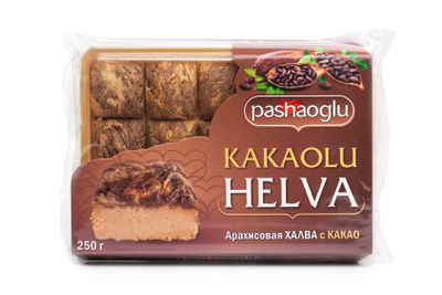 Халва "Pashaoglu" арахисовая с какао 250 г