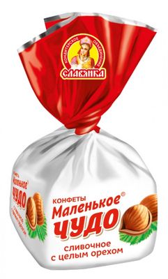 Конфеты Славянка Маленькое чудо глаз.сливочное 206, гр.