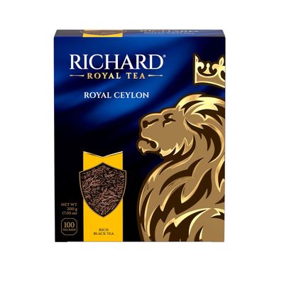 Richard Royal Ceylon Чай черный (100пак*2г) *6