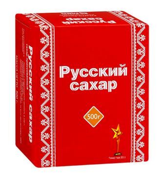 Сахар прессованный Русский ТУ 0,5кг/40шт