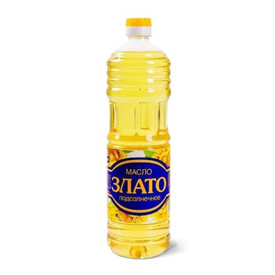 Масло подсолнечное Злато ГОСТ 1 л