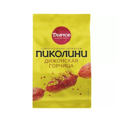 Колбаски. Пиколини Дижонская Горчица, с/к ст. вес 50г.