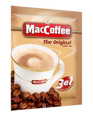 Напиток кофейный растворимый MacCoffee the Original 3в1 м/у 20г*10шт*50