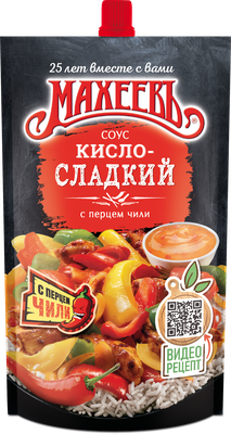 Майонезный соус деликатесный Махеевъ Кисло-Сладкий 230г*16