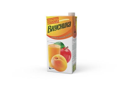 Напиток Вкусника Абрикос-персик-яблоко 1,93л/6 шт