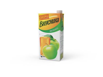 Напиток Вкусника Яблоко 1,93л/6 шт