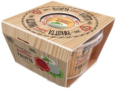 Сыр Рикотта WhiteCheese from Zhukovka 45% 180 г.