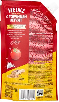 Кетчуп Heinz с Горчицей 320г д/п (16)