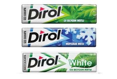Жевательная резинка Dirol White без сахара Мятный микс 24*30*13,6г