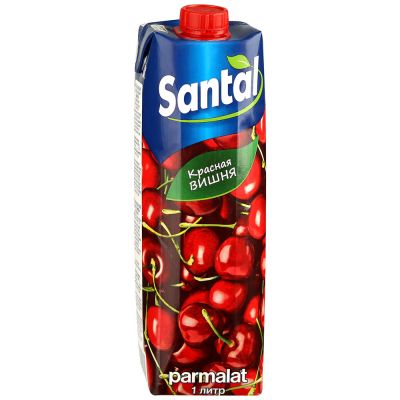 Напиток SANTAL КРАСНАЯ ВИШНЯ 1л