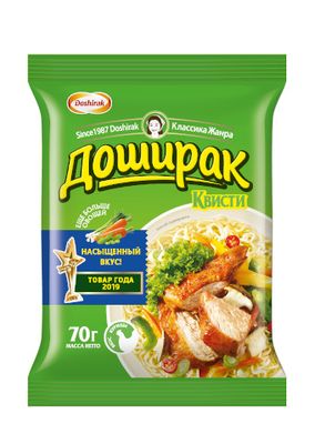 Лапша Доширак Квисти со вкусом курицы 48*70 г