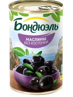 Маслины Бондюэль без косточки 314мл
