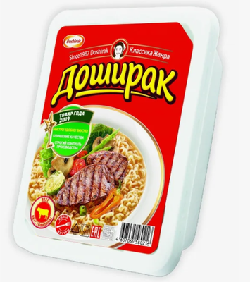 Доширак б/п Лапша Говядина 90гр.*24