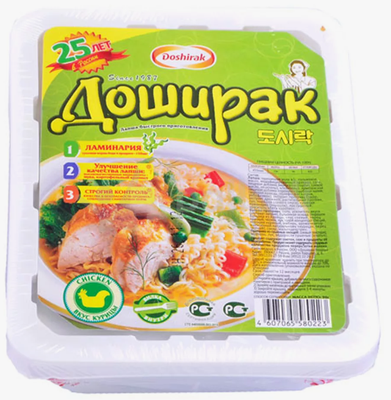 Доширак б/п Лапша Курица 90гр.*24