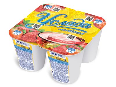 Пр.йог.паст Услада клубника 95гр 1,2%