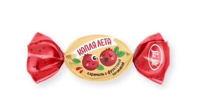 Карамель SlaSti Капля лета со вкусом клюквы фас. 1 кг