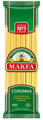 Макаронные изделия Макфа Соломка длинная 400г