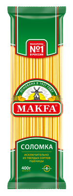 Макаронные изделия Макфа Соломка длинная 400г