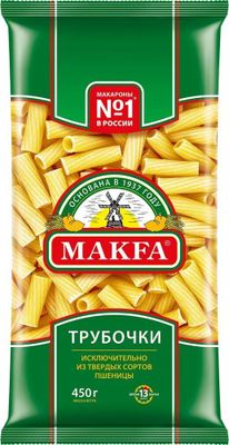 Макаронные изделия Макфа Трубочки 450г