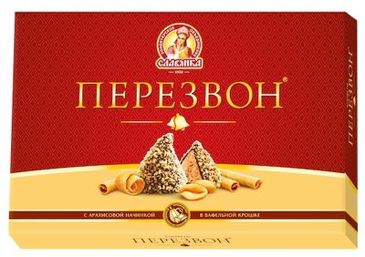 Набор конфет Славянка Перезвон в вафельной крошке 220г (6)