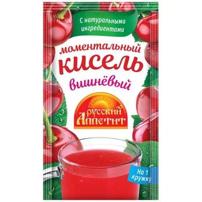 Кисель Русский аппетит Вишнёвый  30г