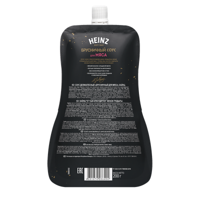 Соус Heinz Брусничный для мяса, дой-пак, 200г