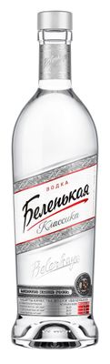 Водка Беленькая 40% 1л*6