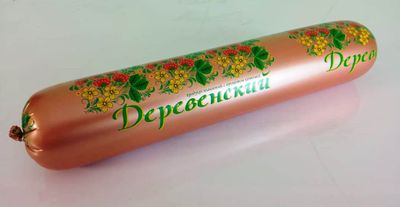 Продукт плавленый Деревенский с ароматом копчения 40%, батон 1,3кг НДС 20%