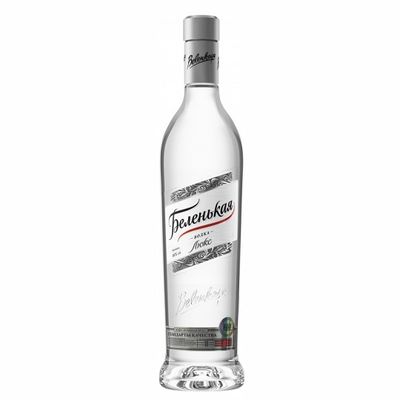 Водка Беленькая Люкс 40% 0,5л*12 *А*