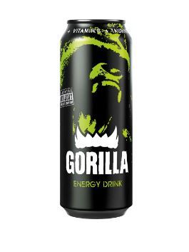 Напиток энергетический Gorilla с/газ ж/б 0,45х24 шт