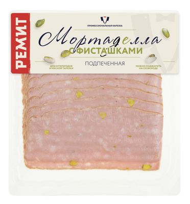 Мортаделла подпеченная с фисташками в/у 180г