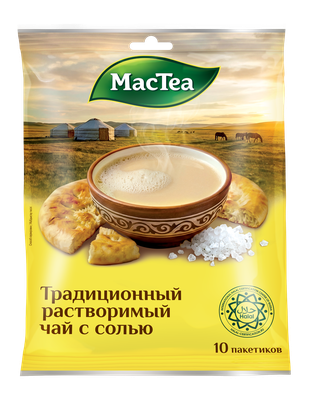 Напиток чайный MacTea растворимый с солью 12г×30шт