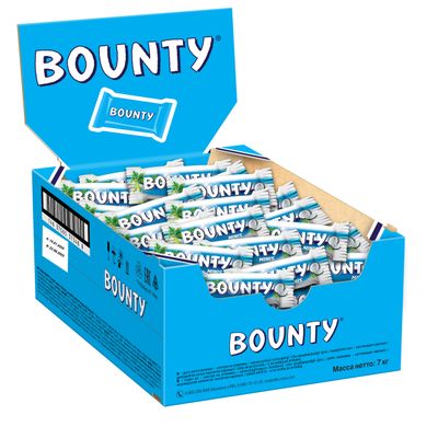 Шок. Конфеты Bounty 7кг ЧЗ