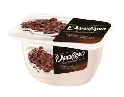 Продукт творожный Даниссимо Браво шоколад 6,7% 8*130г