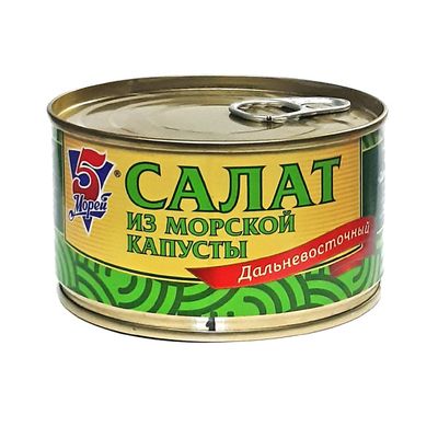 Салат ДВ из мор.кап.ТУ 220г. 5М (№5 ключ) 1/24