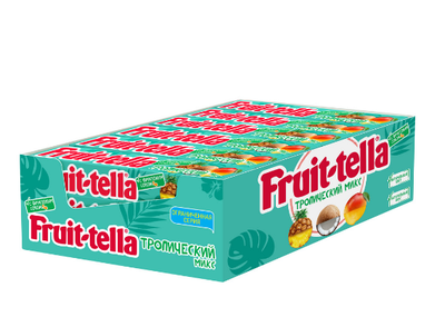 Жевательные конфеты Fruittella Тропический микс 41г